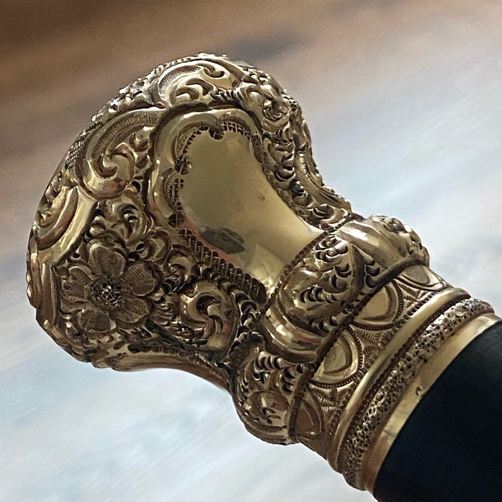 COPY - antique walking stick knocker
